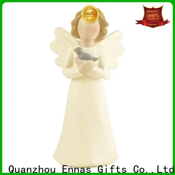 carved angel figurines wholesale colored for decoration 1