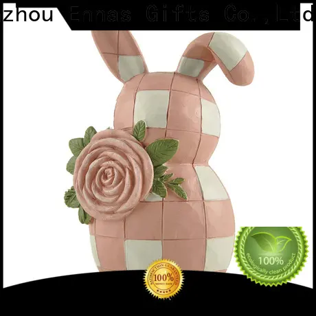Ennas hot-sale vintage easter bunny figurines handmade crafts home decor 1