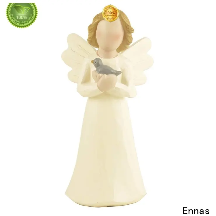 Ennas carved angel figurine collection handicraft fashion 1
