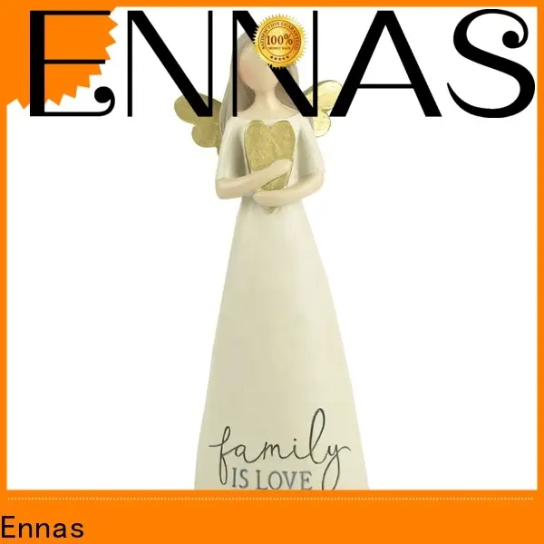 Ennas Factory Handmade Resin Angel Crafts Bright Blessings Angel Statue w flowers- Grandma for Birthday Gift 231-13645 1