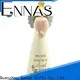 Ennas Factory Handmade Resin Angel Crafts Bright Blessings Angel Statue w flowers- Grandma for Birthday Gift 231-13652 1