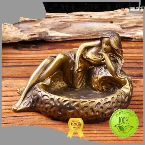 Ennas Factory Handmade Resin Angel Crafts Bright Blessings Angel Statue w flowers- Grandma for Birthday Gift 231-13697 1