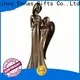Ennas Factory Handmade Resin Angel Crafts Bright Blessings Angel Statue w flowers- Grandma for Birthday Gift 231-13705 1