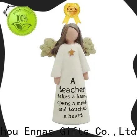 Ennas Factory Handmade Resin Angel Crafts Bright Blessings Angel Statue w flowers- Grandma for Birthday Gift 231-13728 1