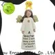 Ennas Factory Handmade Resin Angel Crafts Bright Blessings Angel Statue w flowers- Grandma for Birthday Gift 231-13728 1