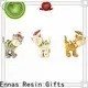 Ennas Factory Handmade Resin Angel Crafts Bright Blessings Angel Statue w flowers- Grandma for Birthday Gift 231-13736 1
