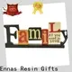 Ennas Factory Handmade Resin Angel Crafts Bright Blessings Angel Statue w flowers- Grandma for Birthday Gift 231-13744 1