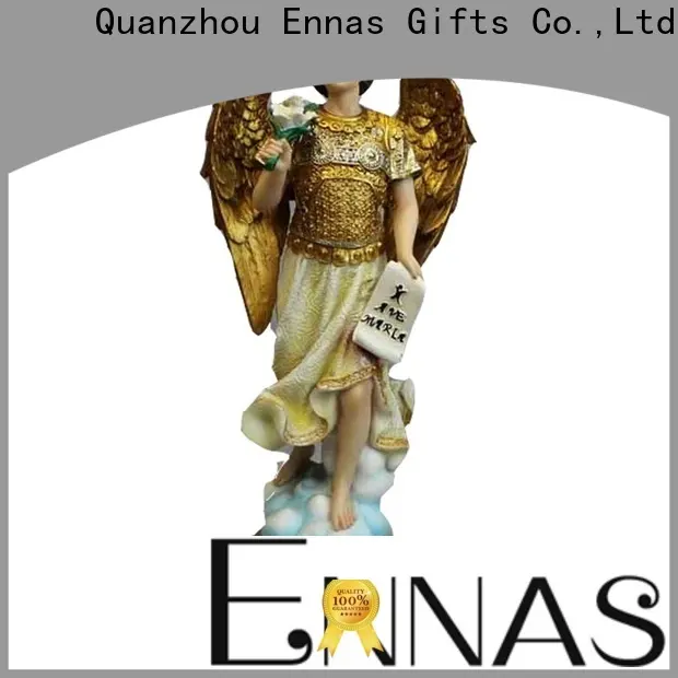 Ennas Factory Handmade Resin Angel Crafts Bright Blessings Angel Statue w flowers- Grandma for Birthday Gift 231-13759 1