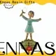Ennas Factory Handmade Resin Angel Crafts Bright Blessings Angel Statue w flowers- Grandma for Birthday Gift 231-13764 1