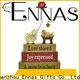 Ennas Factory Handmade Resin Angel Crafts Bright Blessings Angel Statue w flowers- Grandma for Birthday Gift 231-13771 1