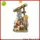 Ennas Factory Handmade Resin Angel Crafts Bright Blessings Angel Statue w flowers- Grandma for Birthday Gift 231-13778 1
