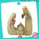 Ennas Factory Handmade Resin Angel Crafts Bright Blessings Angel Statue w flowers- Grandma for Birthday Gift 231-13779 1