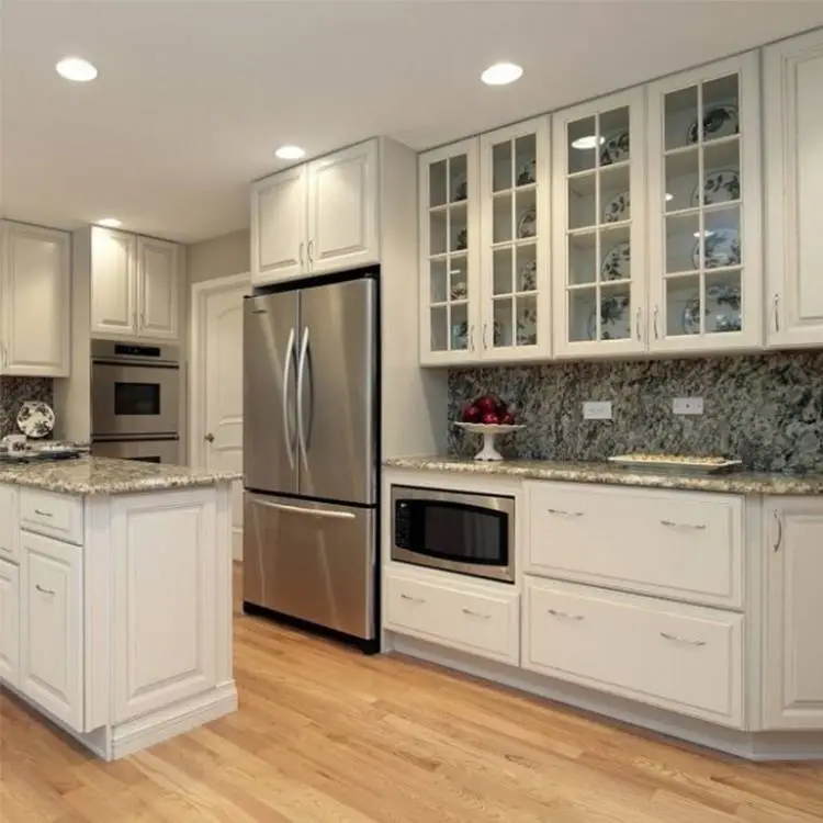 Wholesale Cheap Economic Multi- choice material morden kitchen cabinet 1