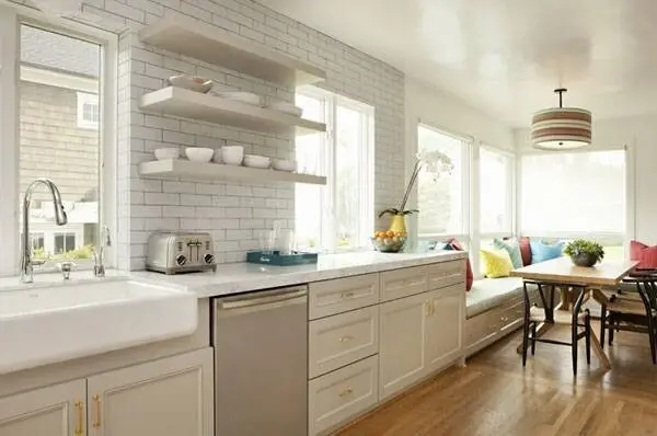 Custom Made Wood Modern Kitchen Factory Price 2