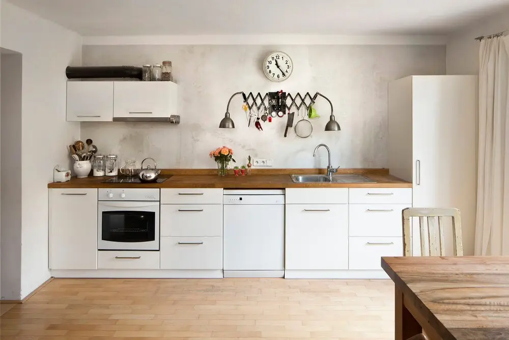 Custom Made Wood Modern Kitchen Factory Price 3