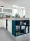 Latest white gloss laminate kitchen cabinets company 4