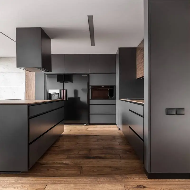 Free 3D Design Customized LuxuryKitchen Cabinet Furniture 1
