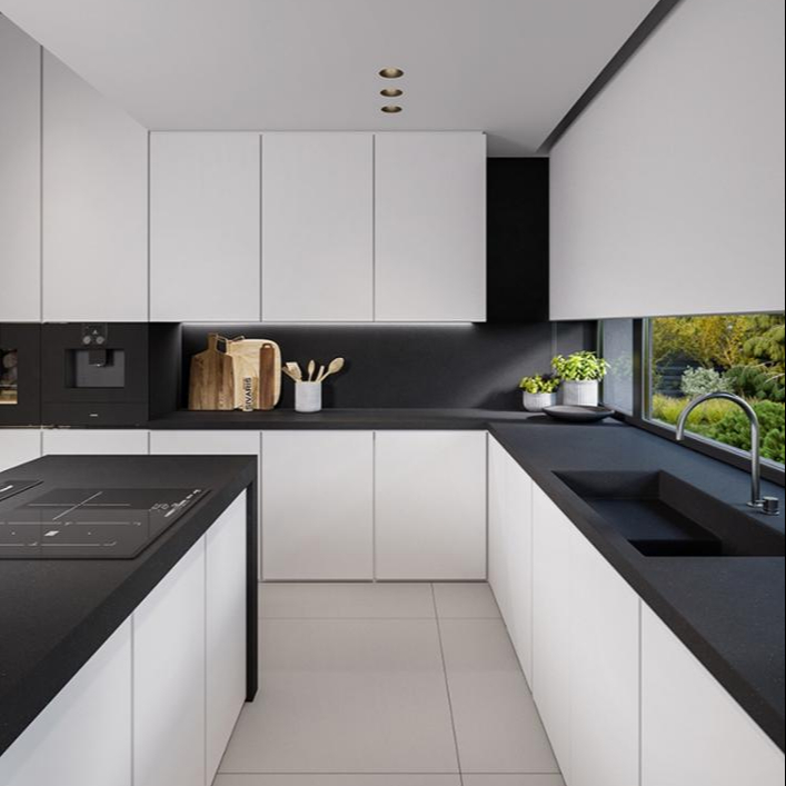 Free 3D Design Customized LuxuryKitchen Cabinet Furniture 2