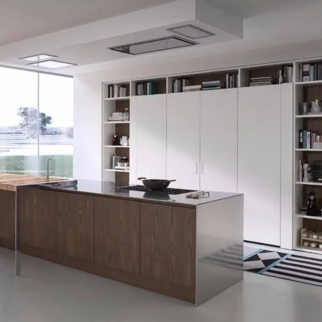 Modern Solid wooden wholesales furniture kitchen cabinet 1