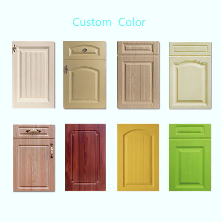Modern Kitchen Furniture Maple/Oak/Solid Wood/MDF/melaminated Particle Board/PVC/ Polywood - - Y&R Furniture 4
