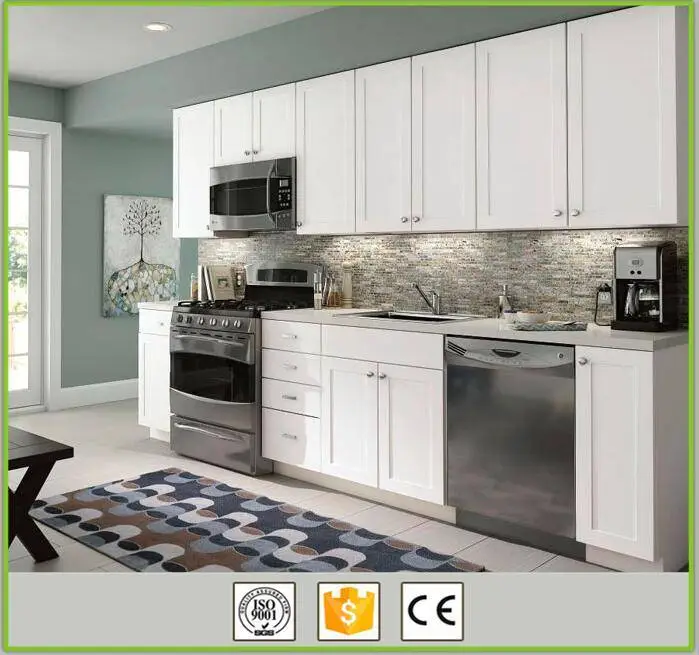 Italian thermofoil pvc kitchen cabinets imported from China 1