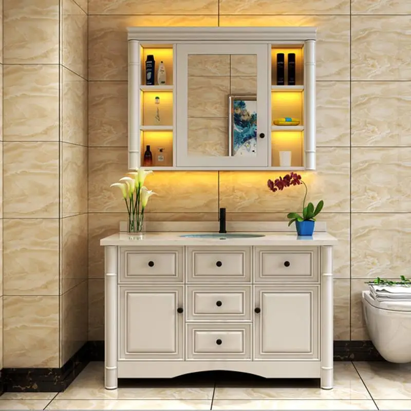 Professional Supply High End Hot Sale New Design Bathroom Vanity Furniture With Mirror 1