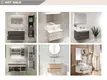 Y&r Furniture bathroom pvc vanity Suppliers1 2