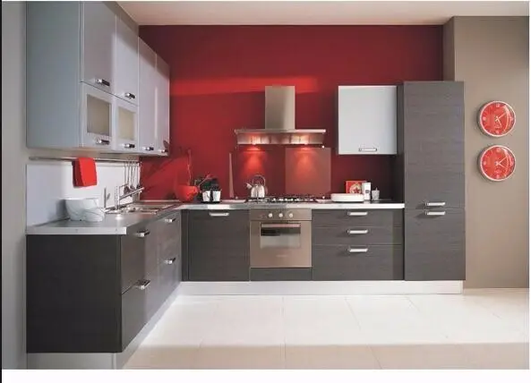 Y&r Furniture modern high gloss kitchen cabinets manufacturers 3