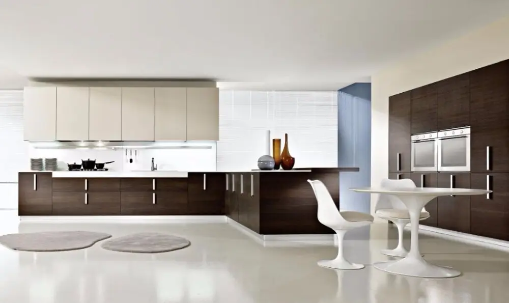 Y&r Furniture modern high gloss kitchen cabinets manufacturers 5