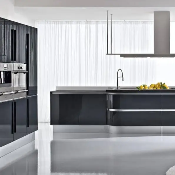 Kitchen FurnitureHign Gloss Designs KitchenCabinet 1