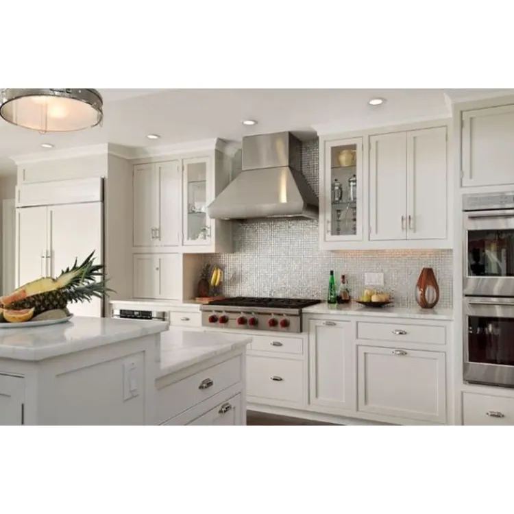 New white gloss laminate kitchen cabinets manufacturers 5