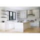 New white gloss laminate kitchen cabinets manufacturers 3