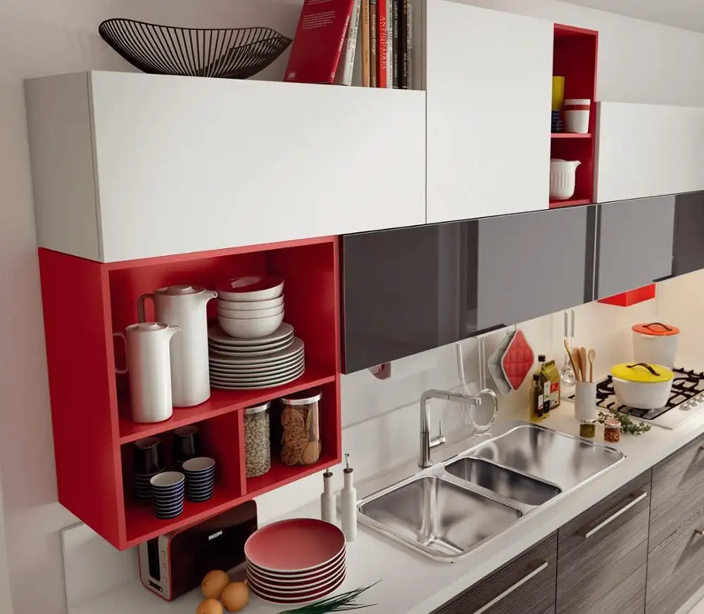 Y&r Furniture european style modern high gloss kitchen cabinets for business 4