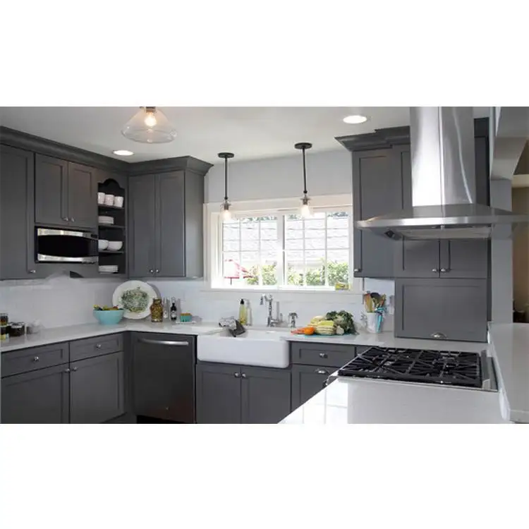 Y&R Furniture Modern Wood Cabinets for Kitchen 20-45 Daysfactory 2