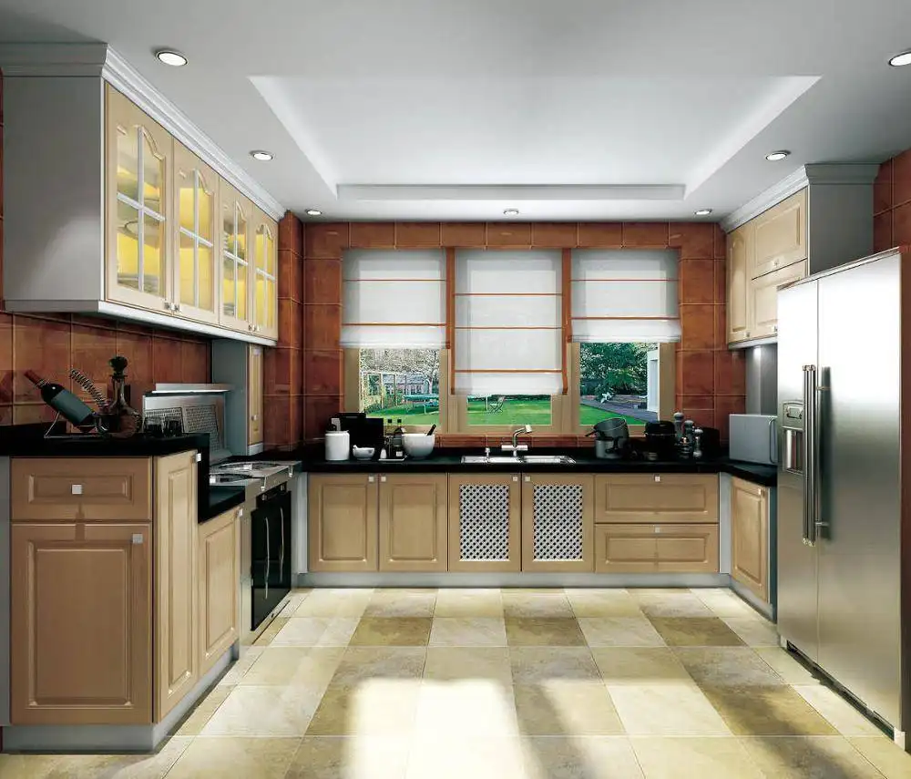 Embrace Elegance: Enhancing Your Kitchen With Natural Wood Modern Cabinets 1