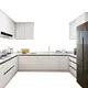 Modern Wood Grain Kitchen Cabinets Maple/Oak/Solid Wood/MDF/melaminated Particle Board/PVC/ Polywood by Y&R Furniture 3