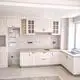 Modern Wood Grain Kitchen Cabinets Maple/Oak/Solid Wood/MDF/melaminated Particle Board/PVC/ Polywood by Y&R Furniture 4