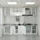 Dark Wood Modern Kitchen Cabinets Assemble Or Knock Down 20-45 Daysfor Sale 2