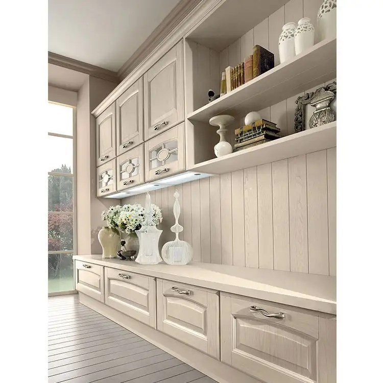 New Modern Kitchen with Wood Cabinets Vendor 5