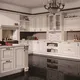 Modern Solid Wood Kitchen Cabinets Factory Price Maple/Oak/Solid Wood/MDF/melaminated Particle Board/PVC/ Polywood 3