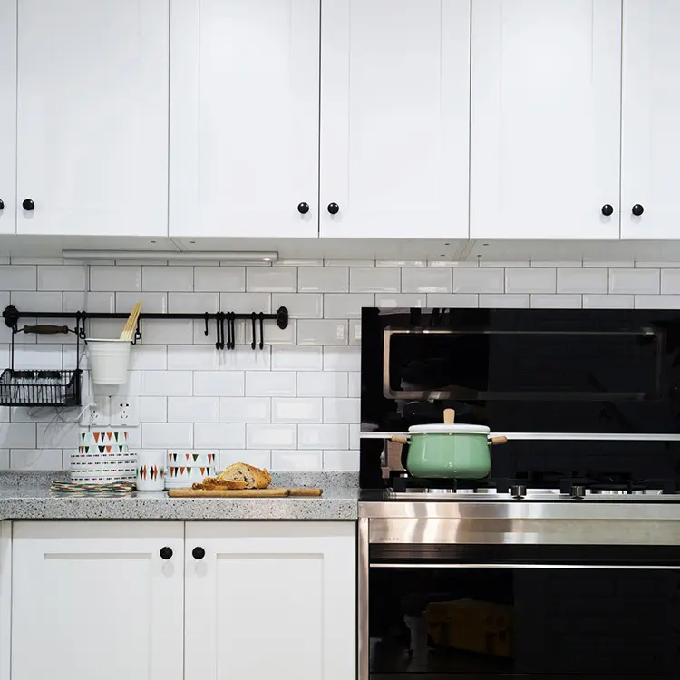 Wood Cabinets Kitchen Modern Assemble Or Knock Down - - Y&R Furniture-1 5