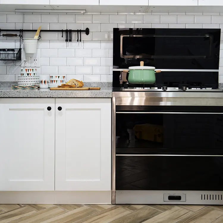 Wood Cabinets Kitchen Modern Assemble Or Knock Down - - Y&R Furniture-1 6
