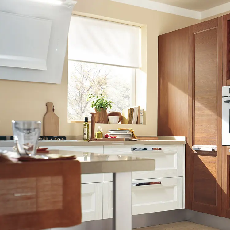 Y&R Furniture Modern Kitchen Cabinets for Sale Maple/Oak/Solid Wood/MDF/melaminated Particle Board/PVC/ Polywoodcost 3