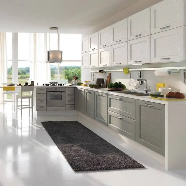 China manufacturer modern stylekitchen cabinet designs wood kitchen cabinet apartment projects custom made 1