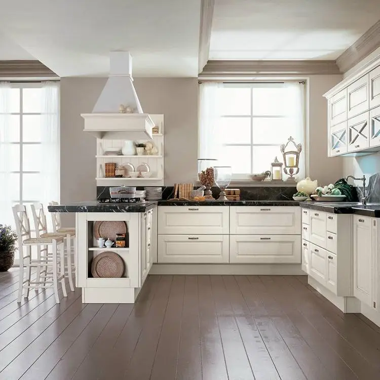 European stylewood open kitchen cabinet designs apartment projects 1