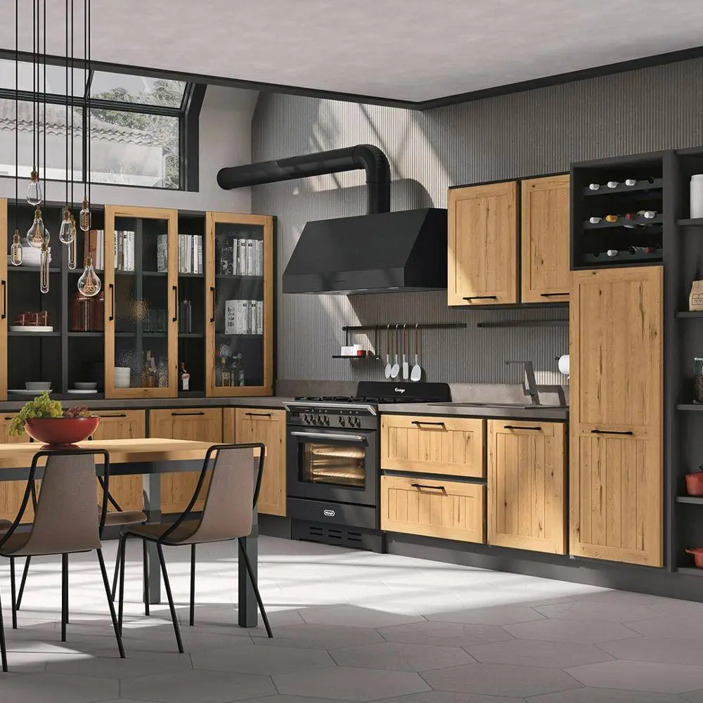 Wholesale factory Price Design Furniture Modern Kitchen Cabinet storage cabinet for kitchen 1
