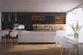High-quality Modern Natural Wood Kitchen Cabinets Factory 3