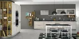 High-quality Modern Natural Wood Kitchen Cabinets Factory 2