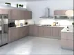 Modern Kitchen with Wood Cabinets Maple/Oak/Solid Wood/MDF/melaminated Particle Board/PVC/ Polywood - - Y&R Furniture 5