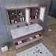 Y&R Furniture Double Bathroom Vanity Maple/Oak/Solid Wood/MDF/melaminated Particle Board/PVC/ Polywoodprice 4